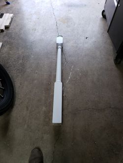 Newell Post and Hand Rail