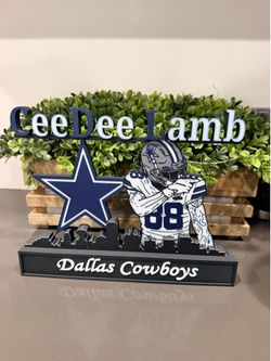 Dallas cowboys Ceedee Lamb skyline sign