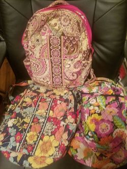 3 vera bradley bags