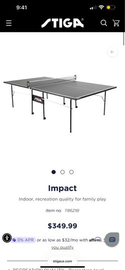 Ping pong table