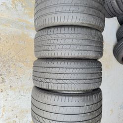 SET OF FOUR 245/35/20 And 305/30/20 Pirelli P Zero Like New With 80-90% Left Great Set Good Deal • 