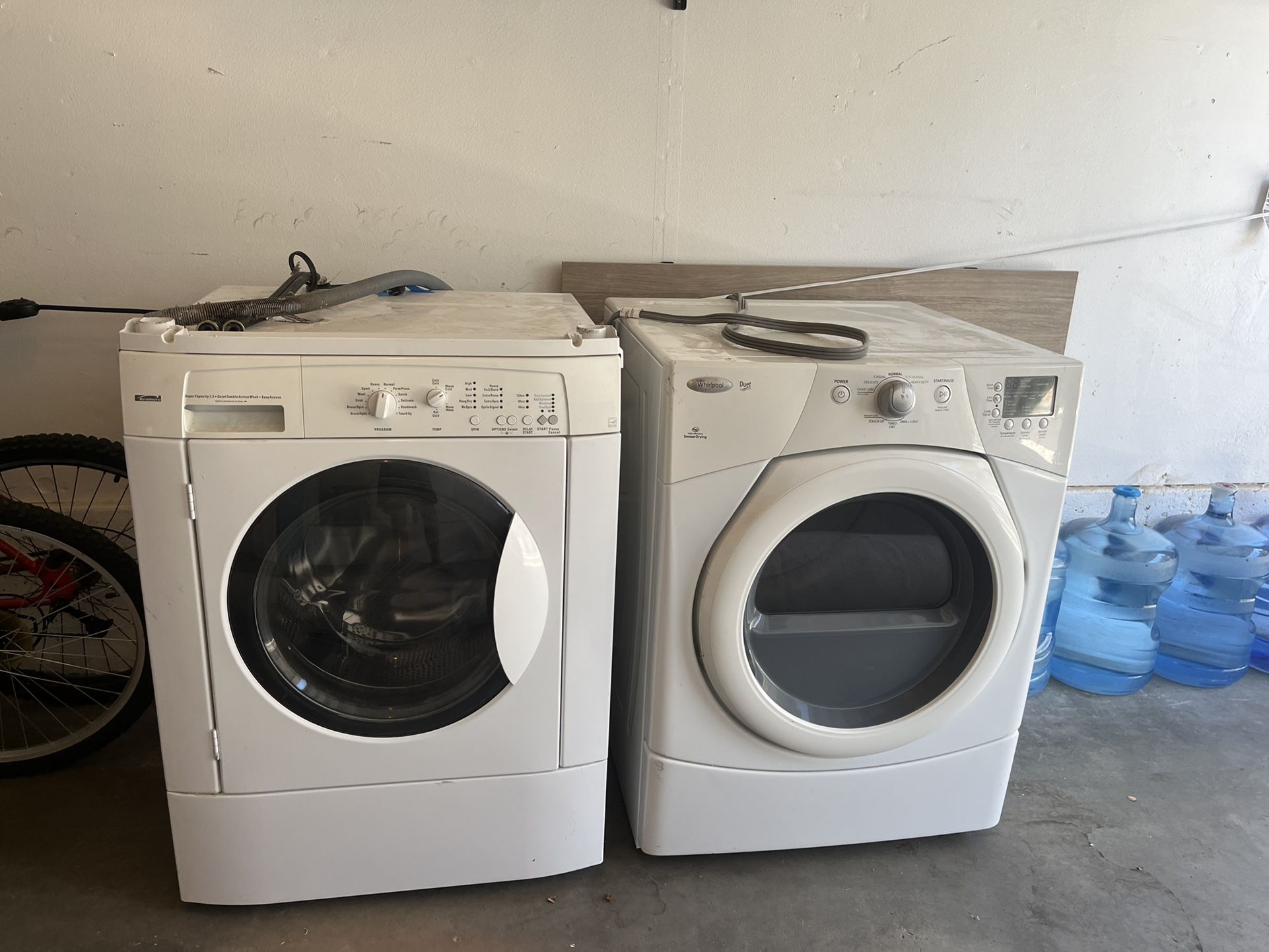 Washer and Dryer