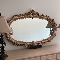 Victorian Gold Mirror