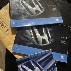 Honda Fit 2008 Owners Manual