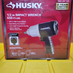 1/2 In Impact Wrench 650 FT-LBS