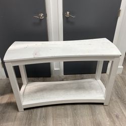 Wood Console Table
