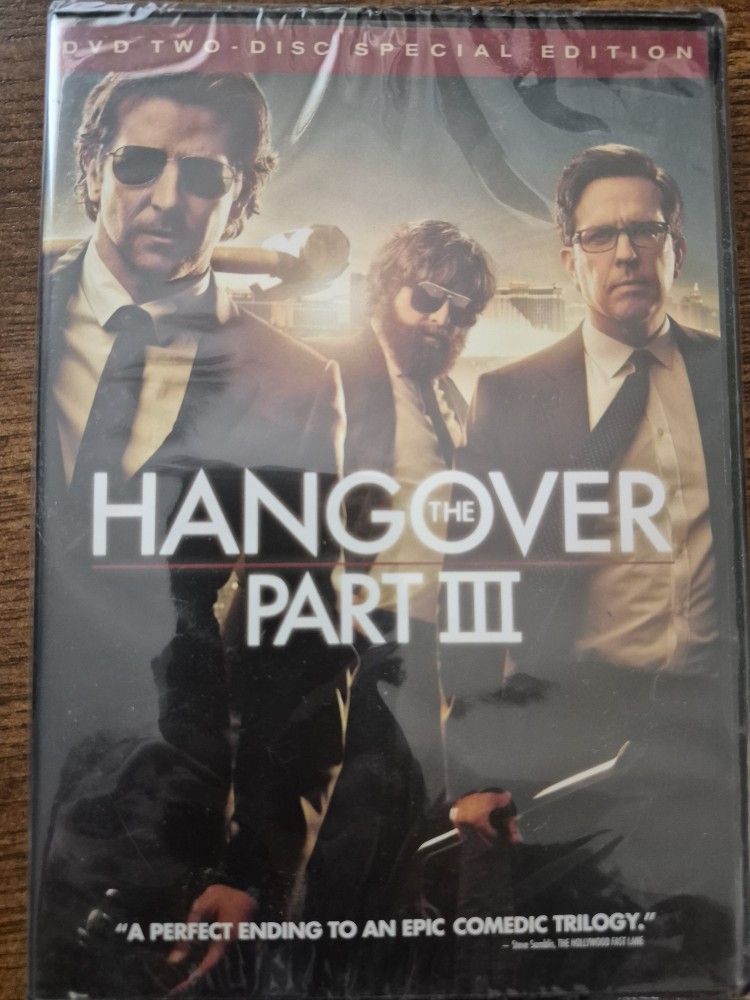 Hangover III DVD, Sealed New.