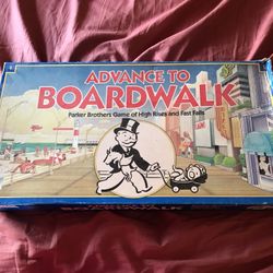 Advance To Boardwalk Board Game 