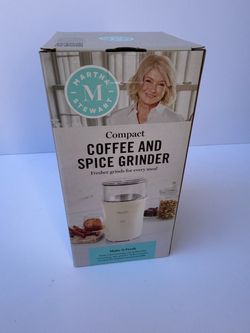 Martha Stewart Compact Coffee and Spice Grinder – Brand New