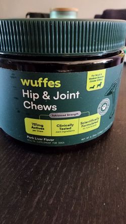 wuffes Hip & Joint Chews 60 SOFT CHENS