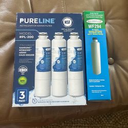 PureLine #PL-200  & Aqua Fresh WF294 Refrigerator Water Filter