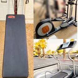 Total Trainer, Elliptical And Treadmill