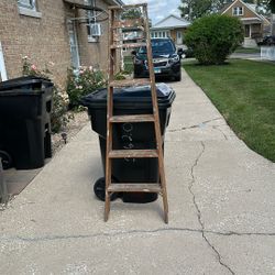 Wooden Ladder 6 Foot