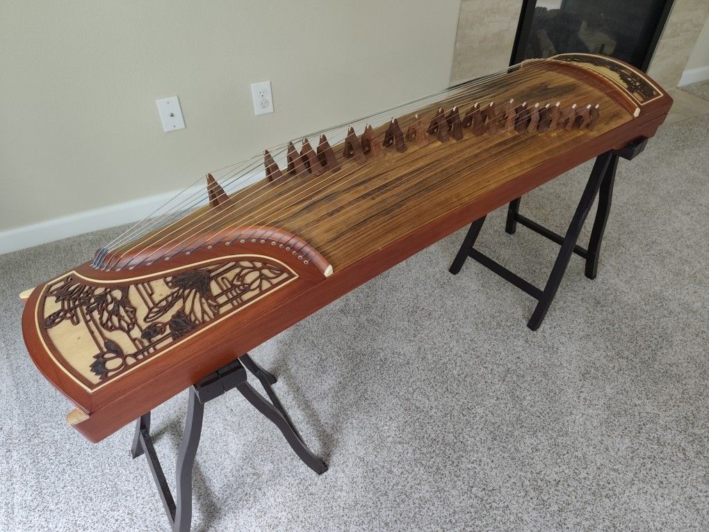 Guzheng Travel Size (53in) With Stands