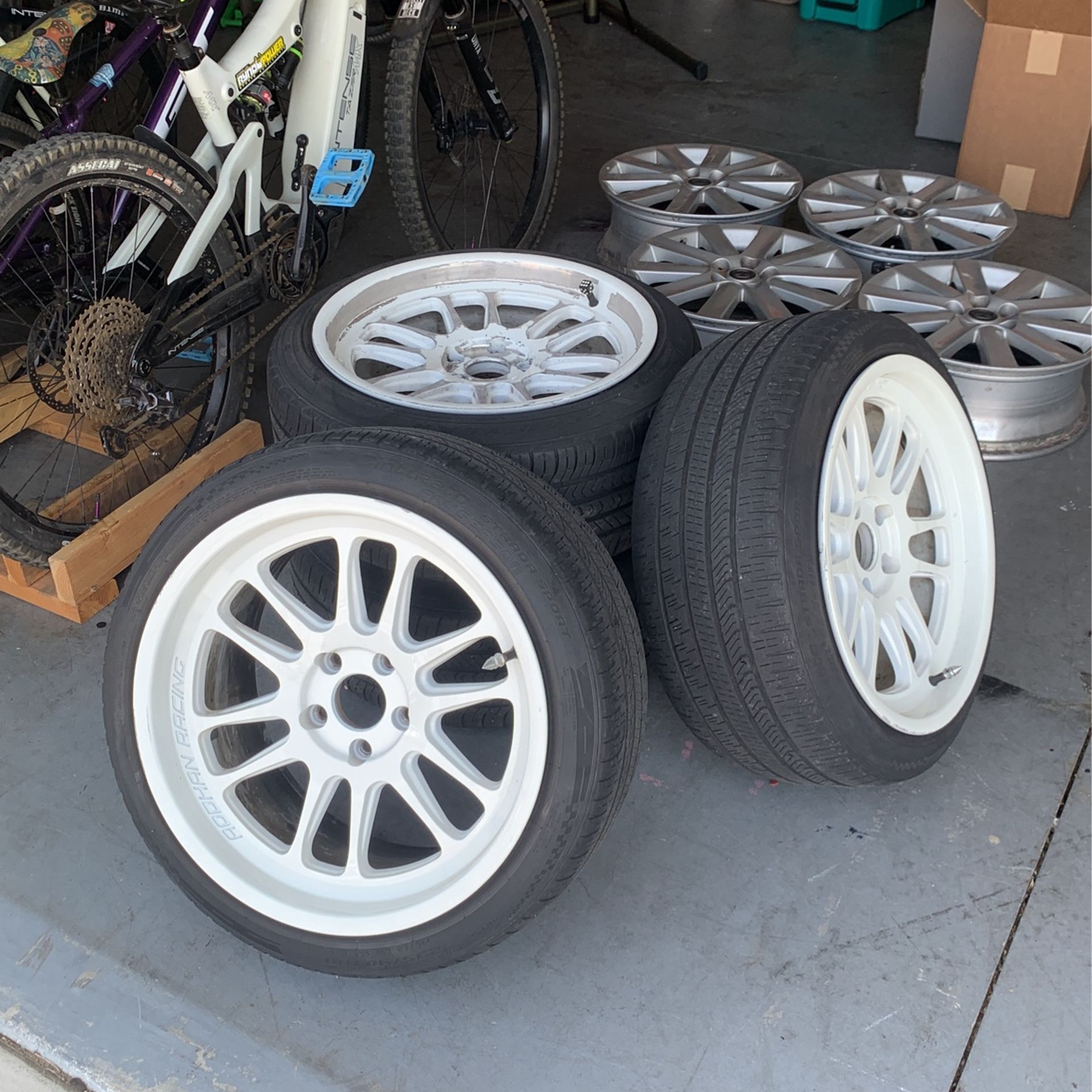 18 Inch Wheels With Tires for Sale in Fontana, CA - OfferUp