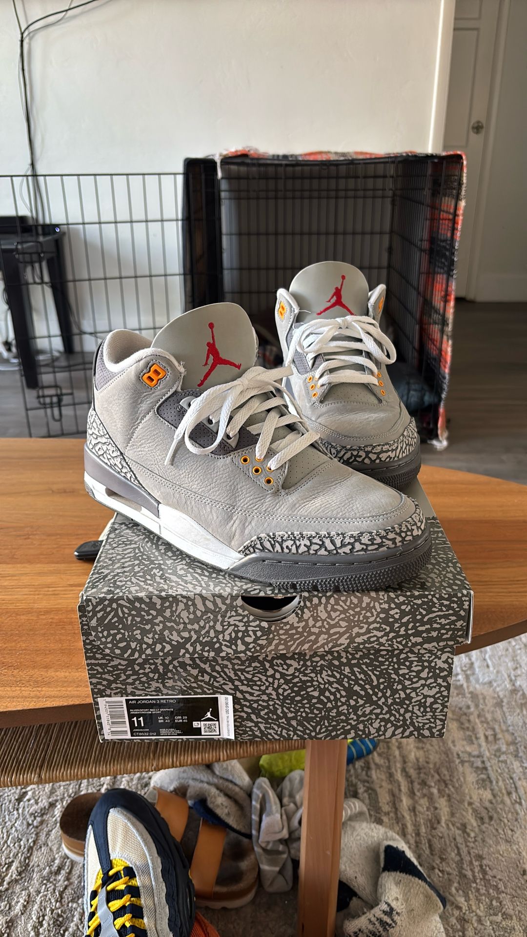Jordan 3 Cool Grey 
