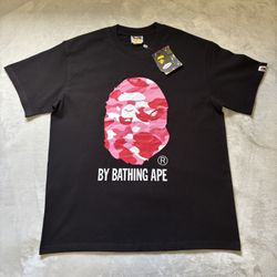 Black And Pink Bape T-shirt