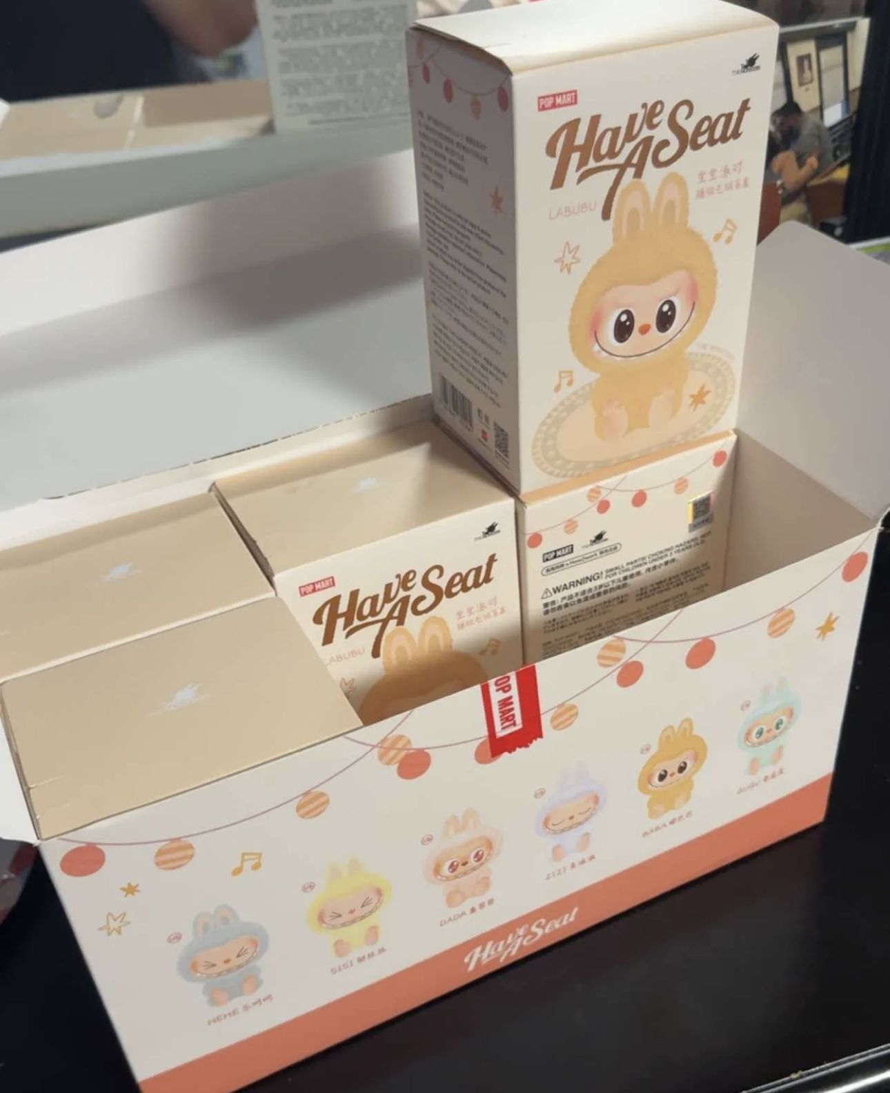 Labubu Have A Seat Unboxed