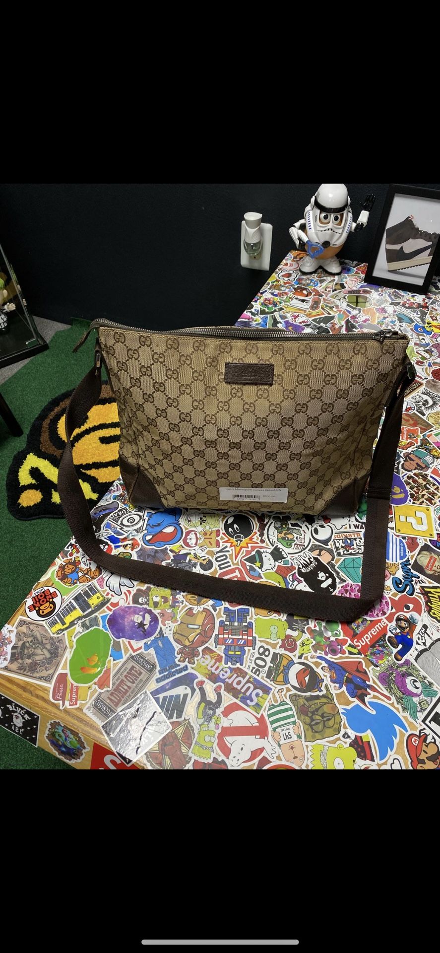Gucci monogram crossbody