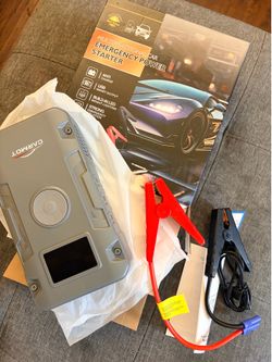 Multifunctional car emergency power starter
