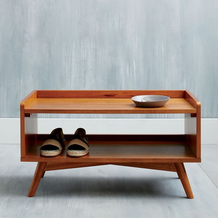 West Elm Mid Century Shoe rack