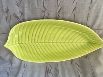 Crate And Barrel Leaf Platter