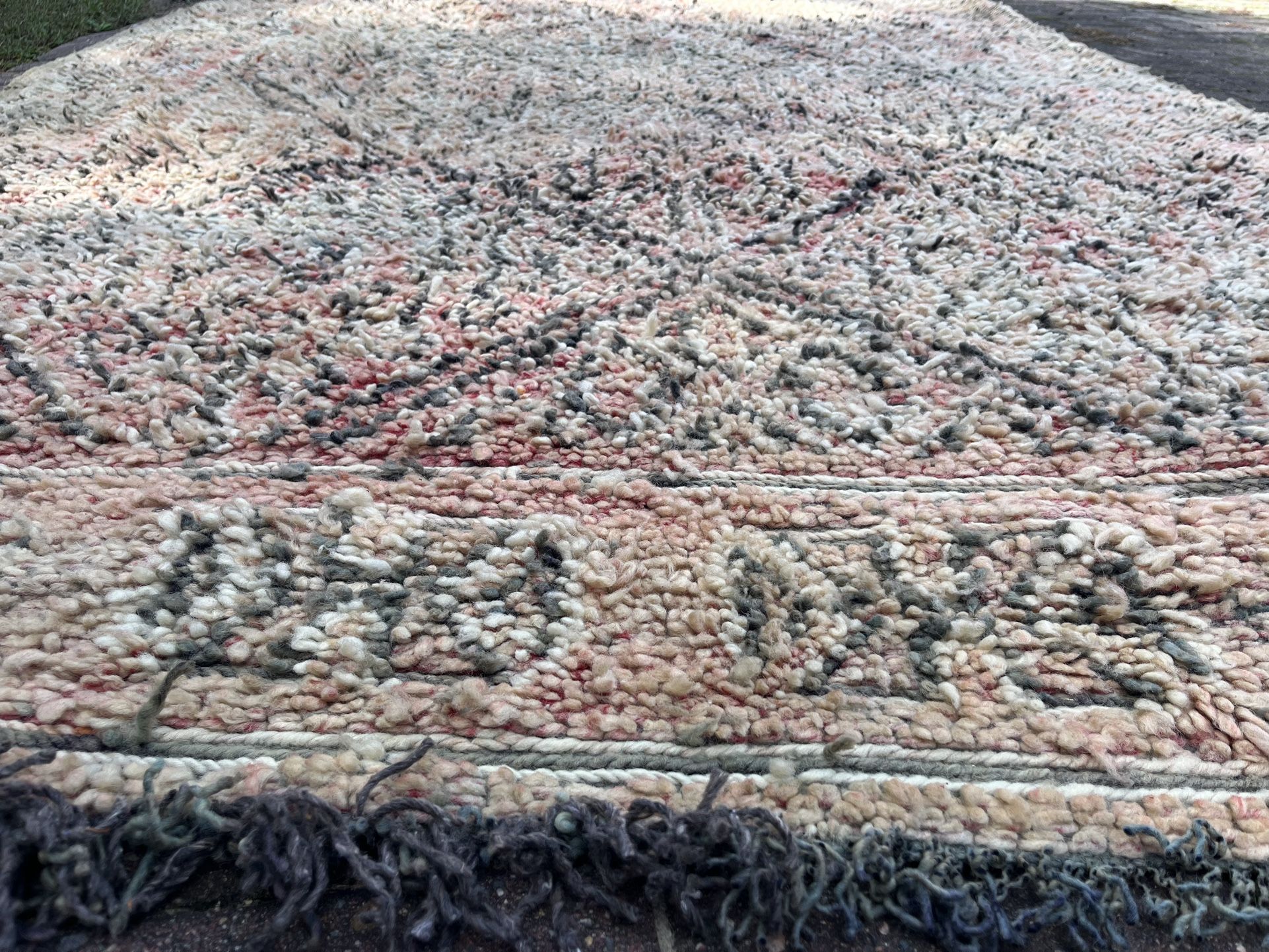 4 By 7 Handmade Moroccan Rug