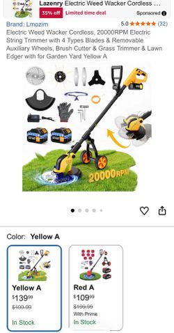 Electric string trimmer