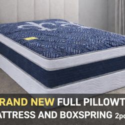 🟢NEW FULL PILLOWTOP SET $199