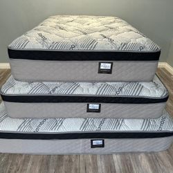 Full Bamboo Plush Comfort Europillow Top 12inch Mattress!!