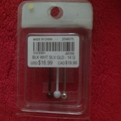 Pierced Nation: Industrial Bar Jewelry 14 G