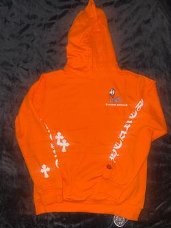 Chrome Hearts x Link Hoodie Orange