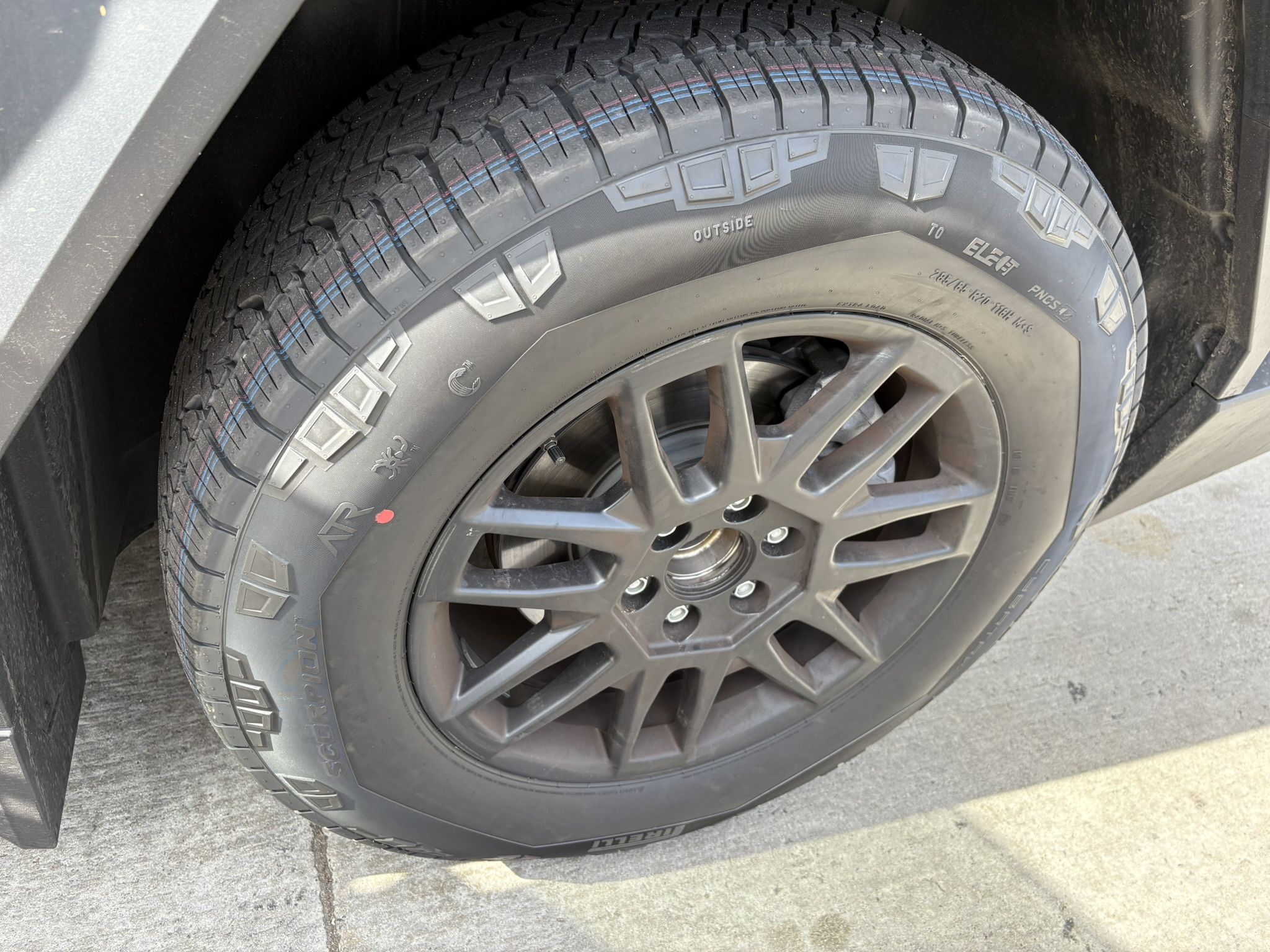 Tesla Tire Scorpion Pirelli Cybertruck NEW Tire