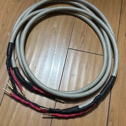 Straight Wire 8 Feet Length Speaker Cables Pair