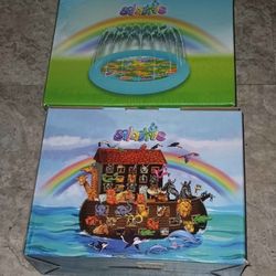 Splashie water mats $5:each Noah's Arc & Dinosaur 