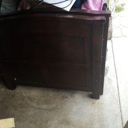 Wood Twin Bed
