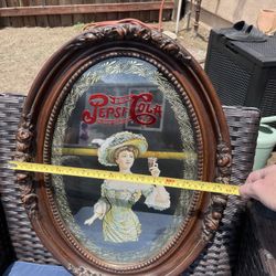 Vintage Pepsi Mirror