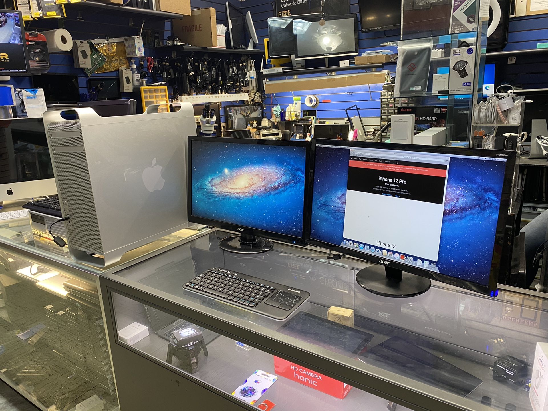Mac Pro 8GB 2TB DUAL MONITOR SUPPORT MAC OS X LION 10.7
