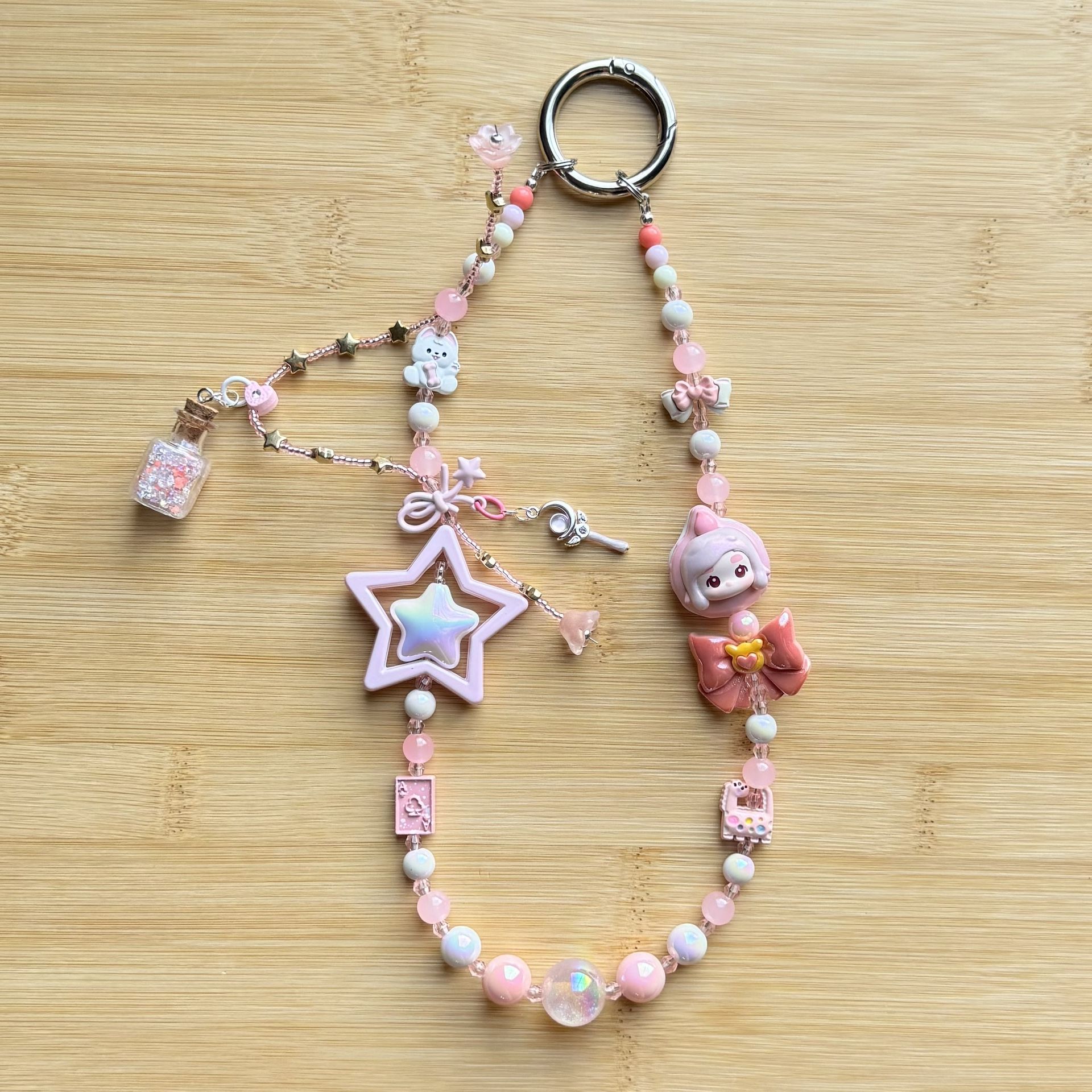 Sakura Chaka Kawaii Keychain