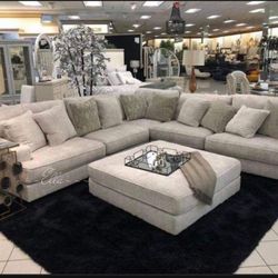 Rawcliffe 3 Piece Sectional $10 Down Payment And Financing Available