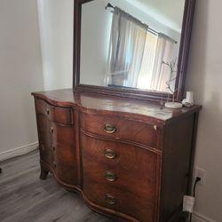 2 Dressers And Mirror