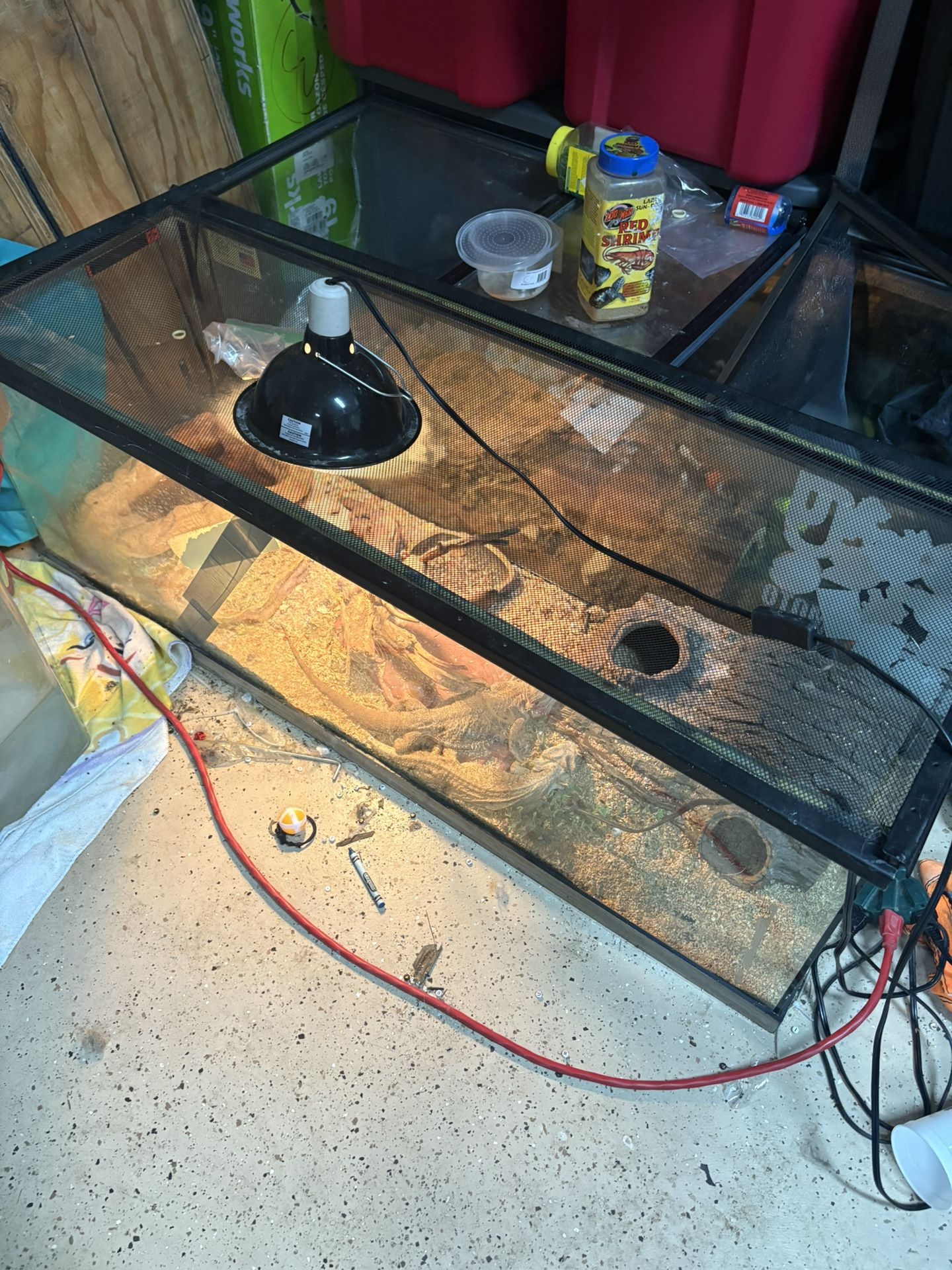Bearded Dragon Cage 60 Gallon