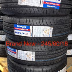 (4) - 245/60/18 Otani SA1000 All Season Tires