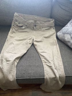 True Religion Jeans Relaxed Fit Tan