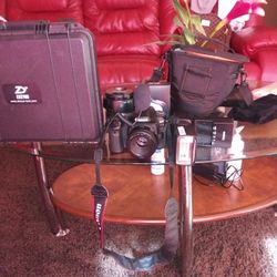 Camera Canon 80 D And Crane Full Kit For Photos And Videos