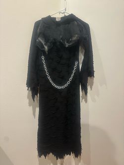 Hooded reaper costume