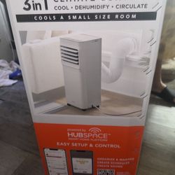 A Portable Air Conditioning Comes With Remote Control, And Wi-Fi