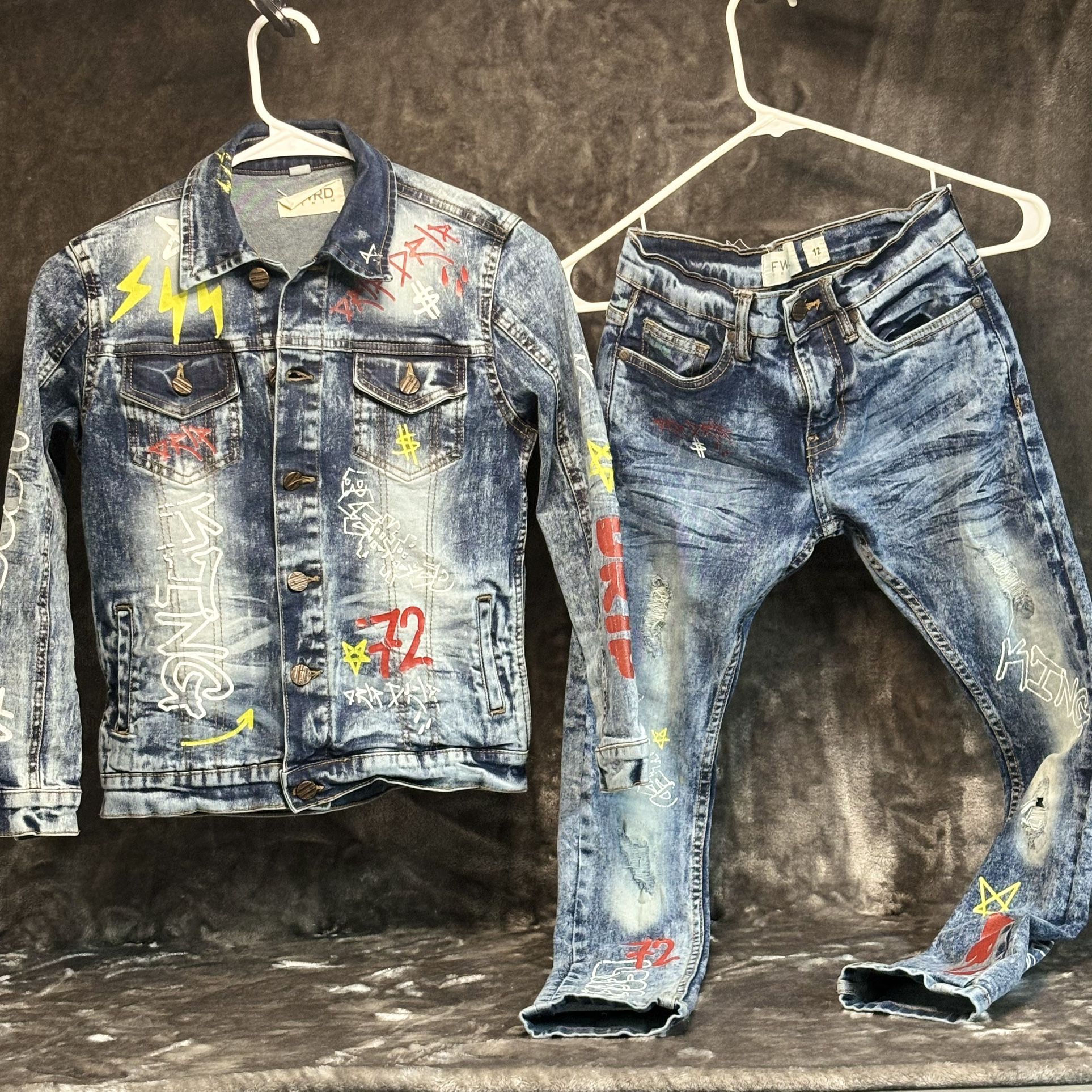 Boy’s Jean Jacket and Pants Set