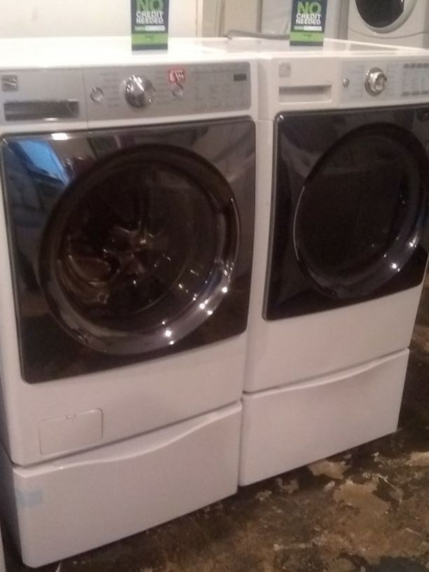 Used Excellent Condition Kenmore Elite Washer And Electric Dryer Set