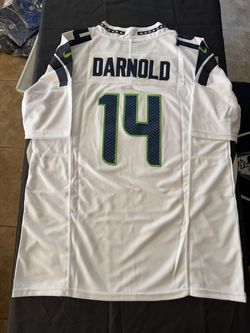 SEATTLE SEAHAWKS SAM DARNOLD STITCHED JERSEY
